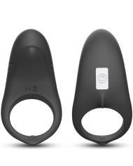 ARMONY - ANNEAU VIBRATEUR SHARK POUR COUPLES TÉLÉCOMMANDE NOIR