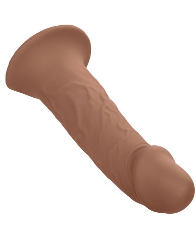 CALEXOTICS - EXTENSION PERFORMANCE MAXX RÉALISTE AVEC HARNAIS PEAU MARRON