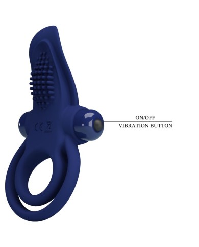 PRETTY LOVE - BRONSON BAGUE DOUBLE AVEC VIBRATION BLEU