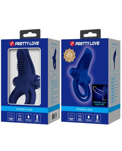 PRETTY LOVE - BRONSON BAGUE DOUBLE AVEC VIBRATION BLEU