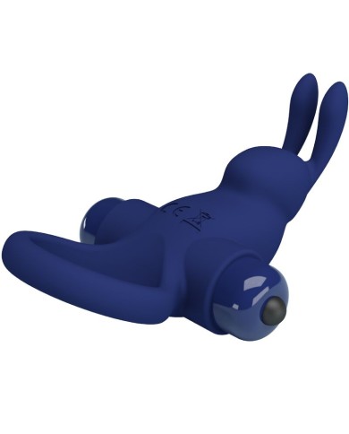 PRETTY LOVE - JIRO BAGUE LAPIN AVEC VIBRATION BLEU