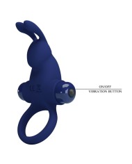 PRETTY LOVE - JIRO BAGUE LAPIN AVEC VIBRATION BLEU