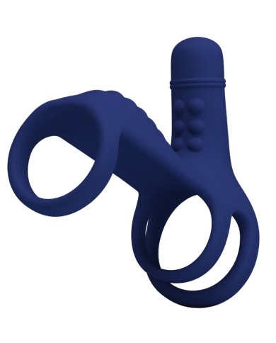 PRETTY LOVE - ANNEAU VIBRANT ELISH AVEC EXTENSION BLEU