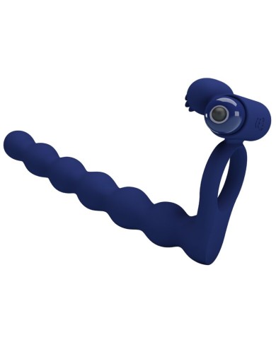 PRETTY LOVE - AJMAL ANNEAU VIBRANT AVEC PLUG BLEU