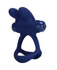 PRETTY LOVE - FRANCISCO DOUBLE ANNEAU VIBRANT LAPIN BLEU