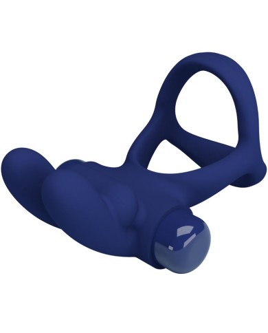PRETTY LOVE - FRANCISCO DOUBLE ANNEAU VIBRANT LAPIN BLEU