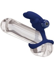 PRETTY LOVE - FRANCISCO DOUBLE ANNEAU VIBRANT LAPIN BLEU