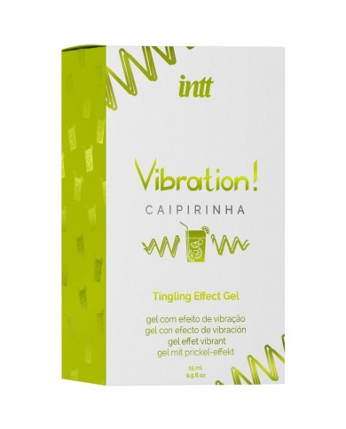 INTT - GEL VIBRATEUR LIQUIDE CAIPIRINHA PUISSANT STIMULANT INTIME 15 ML