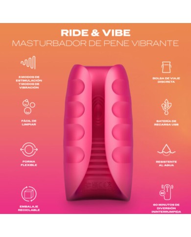 DUREX - MASTURBATEUR VIBRATEUR TOY RIDE & VIBE