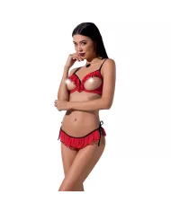 PASSION - ENSEMBLE FEMME CERISE L/XL