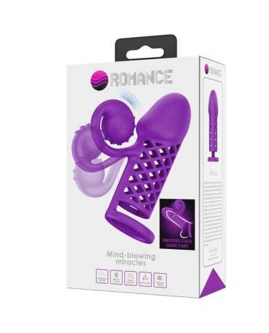 ROMANCE - HARDEN MANCHE PROLONGÉE POURPRE