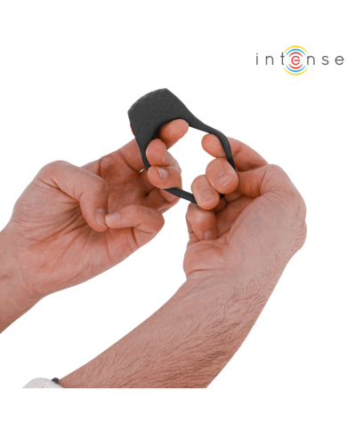 INTENSE - CLOVER VIBRATEUR ANNEAU PÉNIS 10 VIBRATIONS NOIR