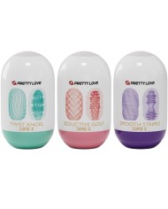 PRETTY LOVE - CUPID X 18 MASTURBATEURS POUR HOMMES DIFFÉRENTES TEXTURES