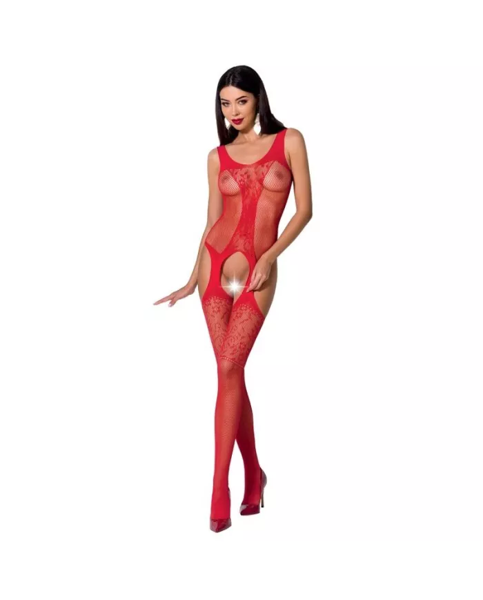 PASSION - FEMME BS072 BODYSTOCKING TAILLE UNIQUE ROUGE PASSION - FEMME BS072 BODYSTOCKING TAILLE UNIQUE ROUGE