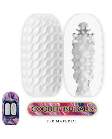 PRETTY LOVE - VENUS X 15 MASTURBATEURS HOMMES EN SILICONE BLANC