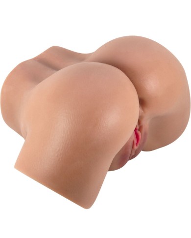 CRAZY BULL - HAILEY VIBRATEUR FESSIER AVEC CONTRÔLE RÉALISTE DU VAGIN ET DE L'ANUS À TÉLÉCOMMANDE