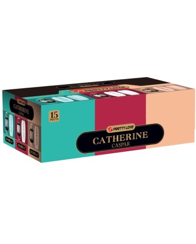 PRETTY LOVE - CASPAR PACK 15 DIFFÉRENTS MASCRUBATEURS HOMMES
