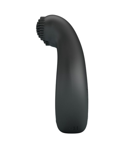 PRETTY LOVE - ANNEAU VIBRANT DAHLIA + STIMULATEUR DE CLITORIS 12 VIBRATIONS NOIR