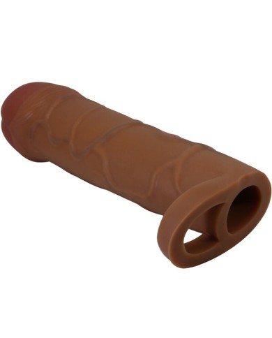 PRETTY LOVE - MANCHON DE PÉNIS POUR OIGNON AVEC EXTENSION DE 2,5 CM MULATTO
