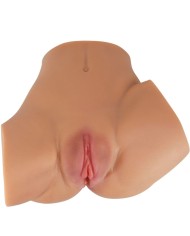 CRAZY BULL - VIBRATEUR EMILIA ASS AVEC VAGIN RÉALISTE ET CHAIR D'ANUS TÉLÉCOMMANDE