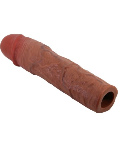 PRETTY LOVE - STEVENSON MANCHON DE PÉNIS AVEC EXTENSION DE 7,6 CM MULÂTRE