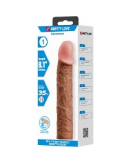 PRETTY LOVE - STEVENSON MANCHON DE PÉNIS AVEC EXTENSION DE 7,6 CM MULÂTRE