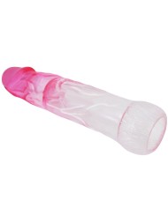 PRETTY LOVE - GAINE D'AGRANDISSEMENT RÉALISTE NERON 6 CM POUR PÉNIS ROSE