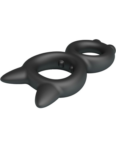 CRAZY BULL - BAGUE DOUBLE EN SILICONE TORAN MODÈLE 20