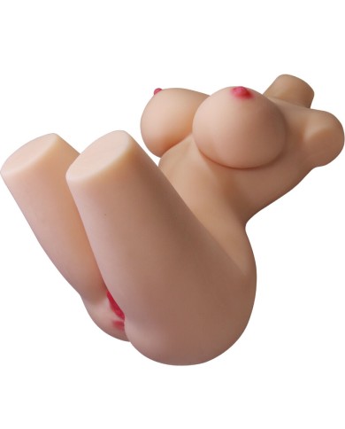 CRAZY BULL - TORSE FÉMININ RÉALISTE TIFFANY VAGIN ET ANAL 5,5 KG
