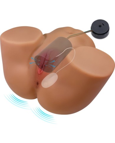 CRAZY BULL - SOPHIA VIBRATEUR ET SUÇON FÉMININ RÉALISTE AVEC SON 5,5 KG
