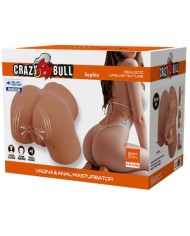 CRAZY BULL - SOPHIA VIBRATEUR ET SUÇON FÉMININ RÉALISTE AVEC SON 5,5 KG