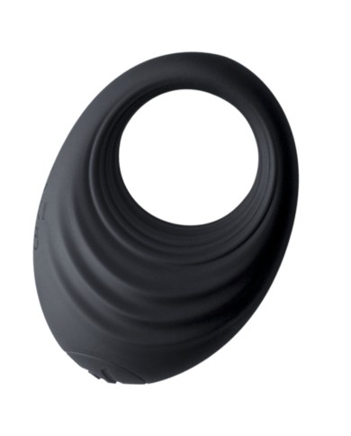 ROCKS-OFF - ANNEAU PÉNIS VIBRANT SPIRE BLACK