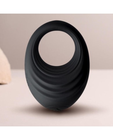 ROCKS-OFF - ANNEAU PÉNIS VIBRANT SPIRE BLACK