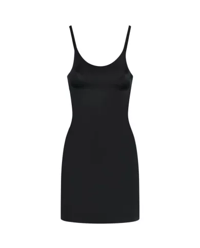 BYE-BRA - SINGLE ROBE INVISIBLE NOIR TAILLE XL