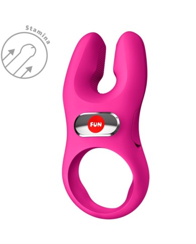 FUN FACTORY - ANNEAU PÉNIS VIBRANT PRO NOS MAGENTA