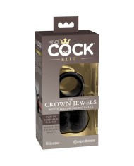 KING COCK - LES BIJOUX DE LA COURONNE BOULES PÉTILLANTES EN SILICONE