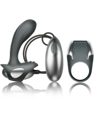 CLIMAXIMUM - KIT EXCITE ANNEAU PÉNITENTIAIRE + MASSEUR DE PROSTATE À FIL