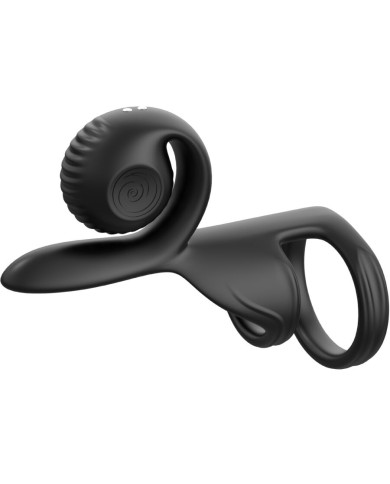SNAIL VIBE - JOVI BAGUE POUR COUPLES TÉLÉCOMMANDE NOIRE