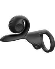 SNAIL VIBE - JOVI BAGUE POUR COUPLES TÉLÉCOMMANDE NOIRE