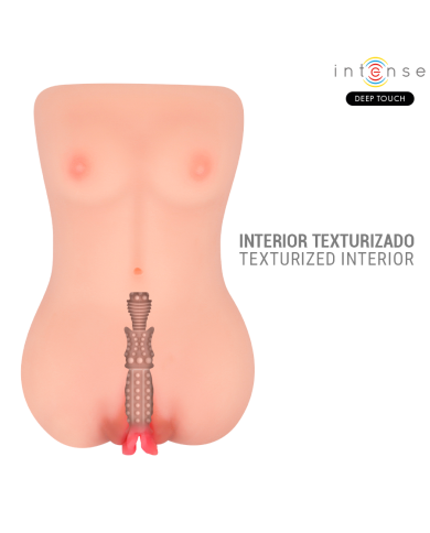 INTENSE DEEP TOUCH - VIBRATEUR ET MASTURBATEUR À SUCCION CATHERINE AVEC VOIX