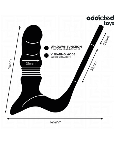 ADDICTED TOYS - ANNEAU PROSTATIQUE UP&DOWN