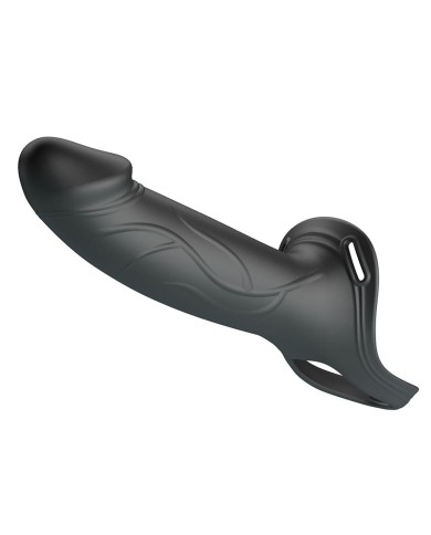PRETTY LOVE - LANDON BLACK STRAP-ON VIBRANT