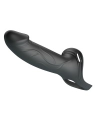 PRETTY LOVE - LANDON BLACK STRAP-ON VIBRANT