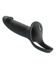 PRETTY LOVE - LANDON BLACK STRAP-ON VIBRANT