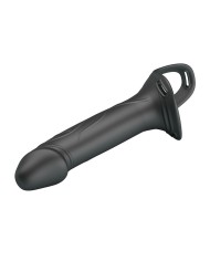 PRETTY LOVE - LANDON BLACK STRAP-ON VIBRANT