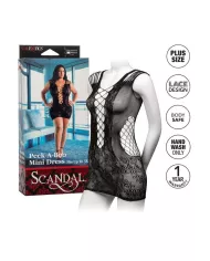 CALEXOTICS - ROBE PEEK-A-BOO MINI GRANDE TAILLE