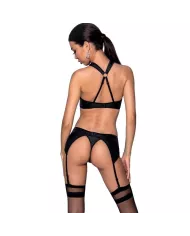 PASSION - ENSEMBLE CUIR ÉCOLOGIQUE AMANDA S/M PASSION - ENSEMBLE CUIR ÉCOLOGIQUE AMANDA S/M