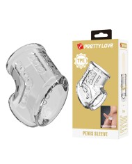 PRETTY LOVE - GAINE PÉNIENNE COURTE ET TRANSPARENTE