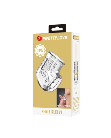 PRETTY LOVE - GAINE PÉNIENNE COURTE ET TRANSPARENTE