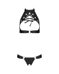 PASSION - ENSEMBLE CUIR ÉCOLOGIQUE MALWIA L/XL